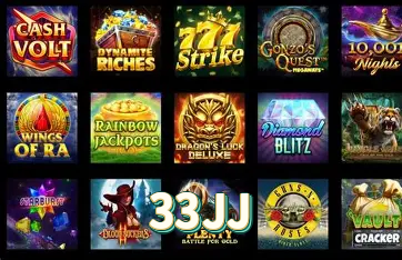 Coleção Premium de Slots 33JJ - NetEnt, Pragmatic Play, Evolution
